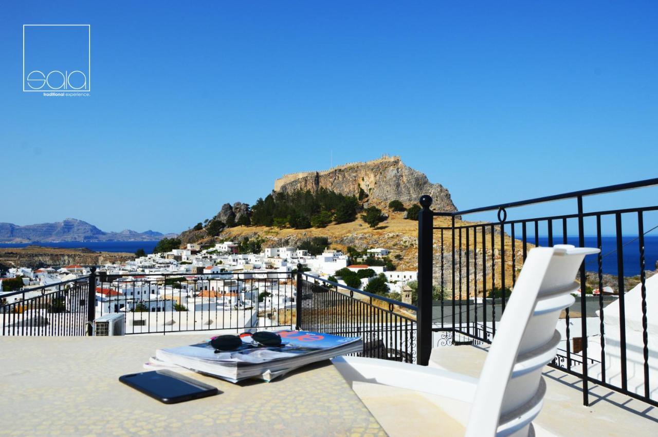 Sala Traditional Experience. Lindos Apartment Exterior photo